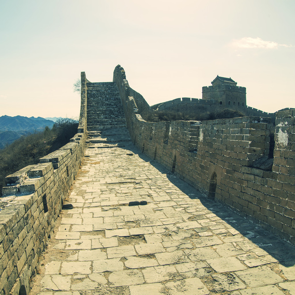 Majestuosa Gran Muralla de Chin
 - Foto, Imagen