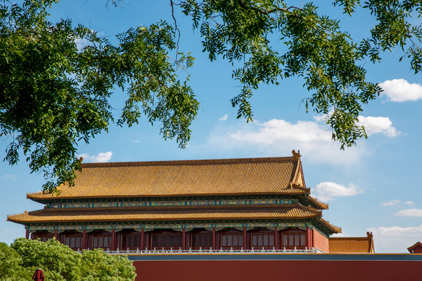 traditionelles chinesisches Architekturdach - Foto, Bild