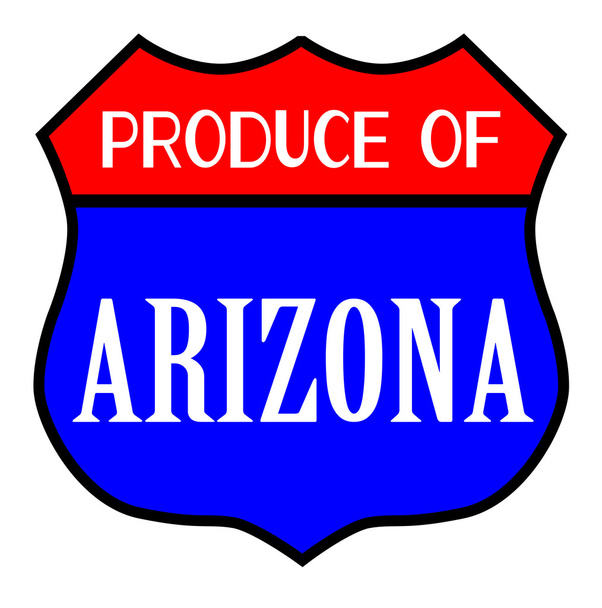 Produce Of Arizona - Vector, Image