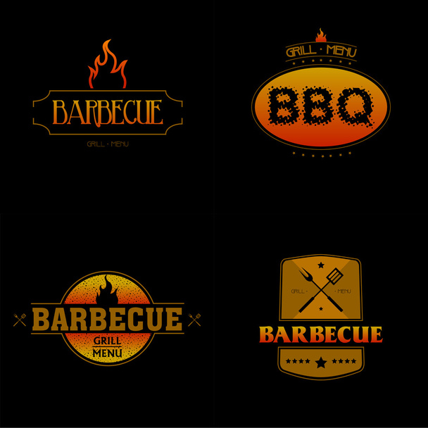 Barbecue illustration vector - Vecteur, image