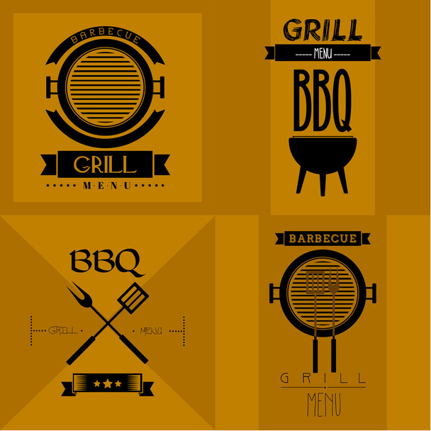 Barbecue illustration vector - Wektor, obraz