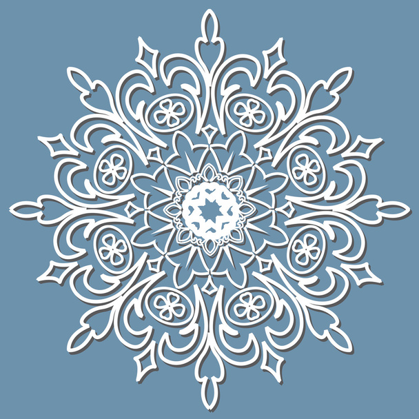 Vector decorative element mandala. - Vektor, Bild