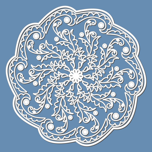 Vector decorative element mandala. - Διάνυσμα, εικόνα