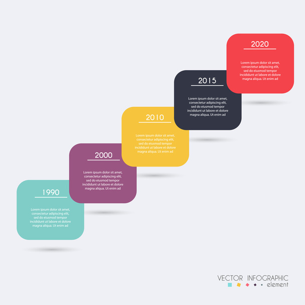 Infographic Templates for Business - Vektor, Bild