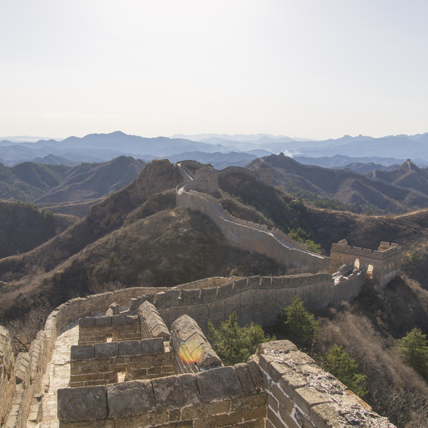 Majestuosa Gran Muralla de Chin
 - Foto, imagen