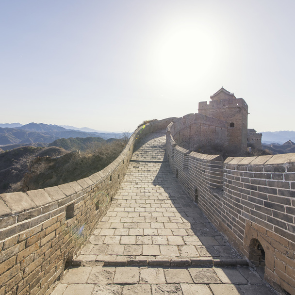 Majestátní Velká čínská zeď Chin - Fotografie, Obrázek
