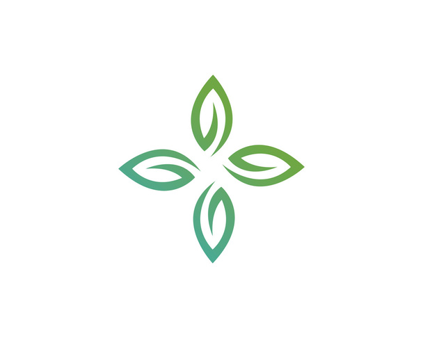 健康のロゴのテンプレート - ベクター画像