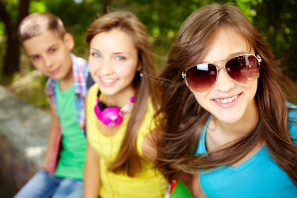 Adolescents joyeux
 - Photo, image