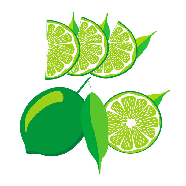 illustration of logo for the theme lime. - Vector, Image