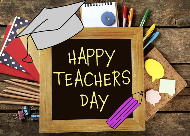 Teachers day concept.  - Φωτογραφία, εικόνα