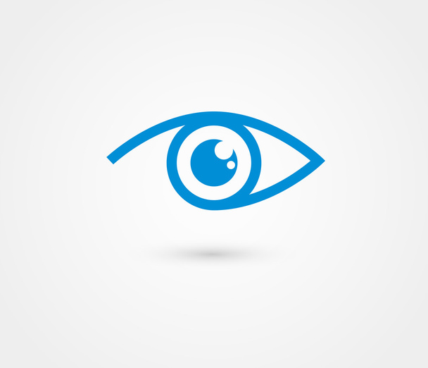Diseño abstracto de ojos azules vectoriales. Concepto de alta tecnología
 - Vector, imagen
