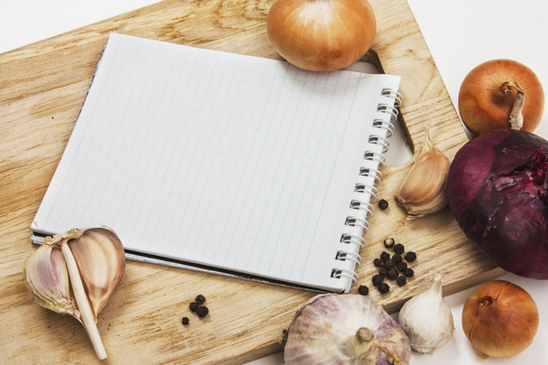 notebook for culinary note - Fotografie, Obrázek