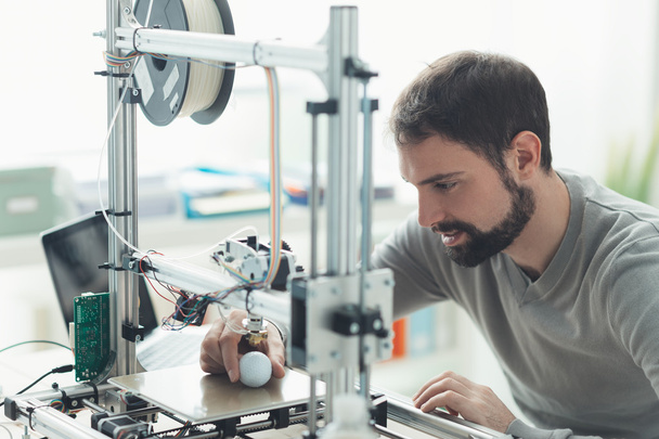 3D printing in the laboratory - Foto, Imagem
