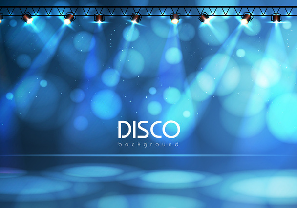 Disco abstract background - Vektor, Bild