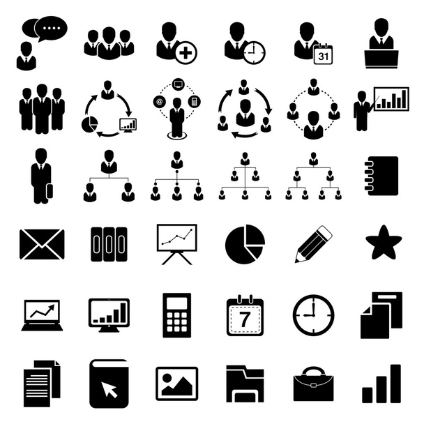 Business icon vector - Διάνυσμα, εικόνα