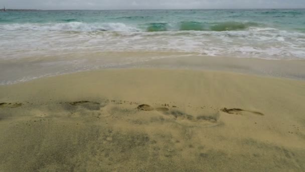 praia tropical na ilha de sal em cabo verde
 - Filmagem, Vídeo