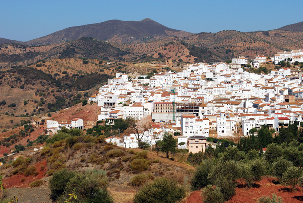 Vista da cidade e da paisagem circundante, Almogia, Espanha
. - Foto, Imagem