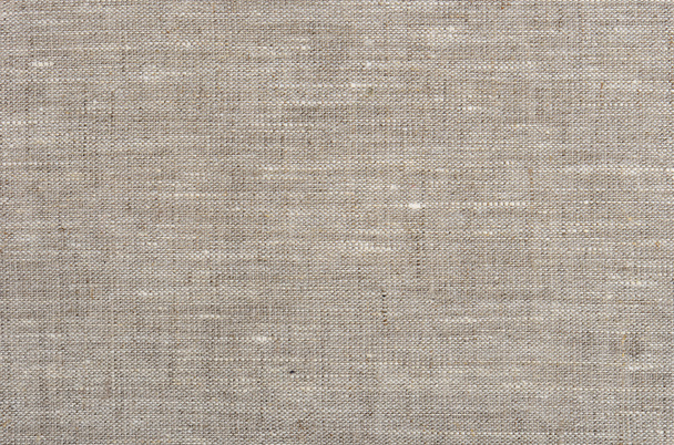 Close-up van grijze linnen textuur achtergrond - Foto, afbeelding