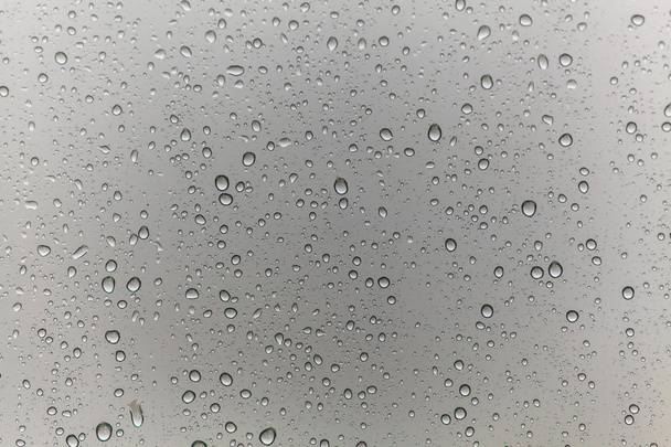 esőcseppek üvegalapon - Fotó, kép