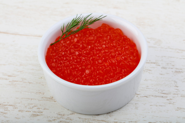delicioso caviar rojo - Foto, Imagen