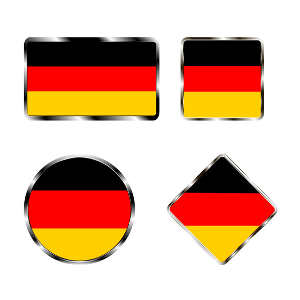 εικονογράφηση του λογότυπου για την χώρα της Γερμανίας - Διάνυσμα, εικόνα