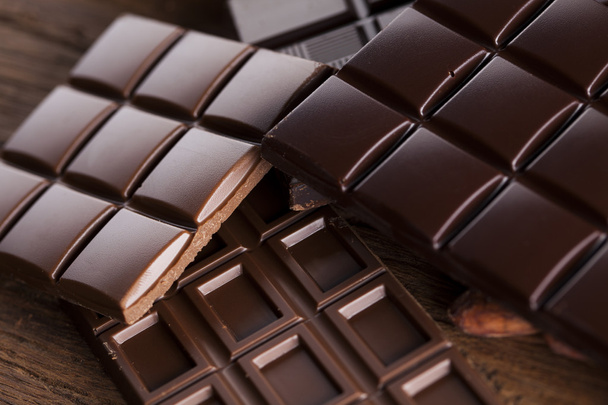 Čokoládové tyčinky s práškem  - Fotografie, Obrázek