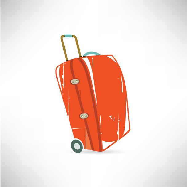Icono web. Ilustración vectorial de maleta
 - Vector, Imagen