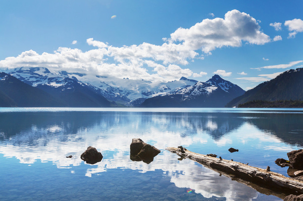 Turquoise Garibaldi lake - Photo, Image