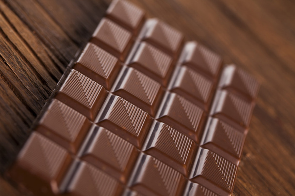 Barras de chocolate de cerca - Foto, Imagen