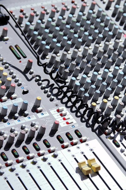 Soundboard-Mixer - Foto, Bild