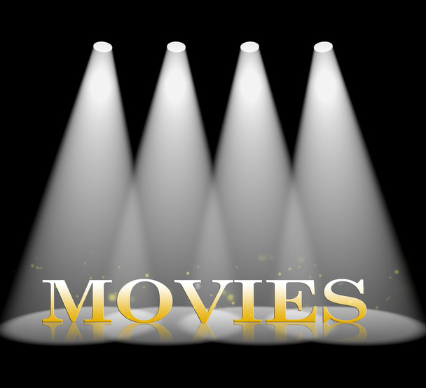 Ταινίες Spotlight δηλώνει κινηματογραφικών ταινιών και ψυχαγωγία - Φωτογραφία, εικόνα