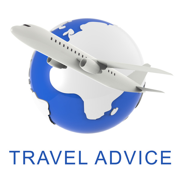 Consejos de viaje indica guía de turismo 3d renderizado
 - Foto, Imagen