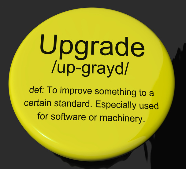 Кнопка оновлення визначення, що показує оновлення програмного забезпечення або встановлення
 - Фото, зображення
