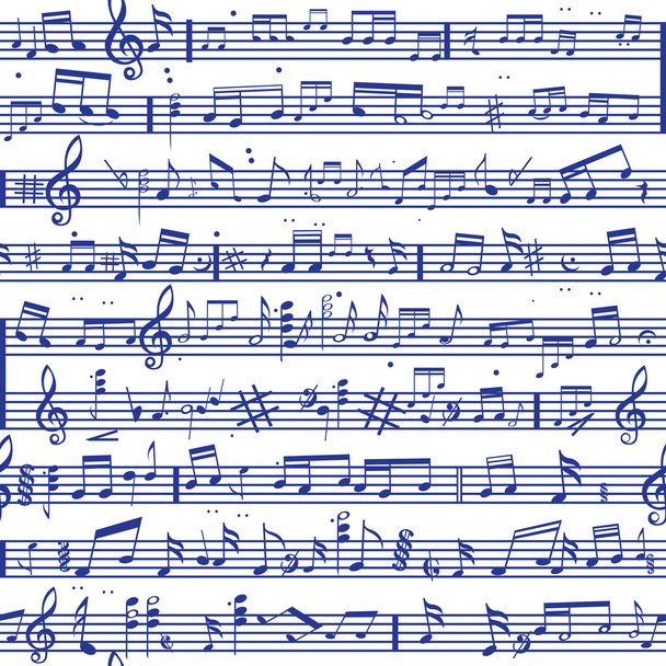 Music note sound texture. - Vetor, Imagem