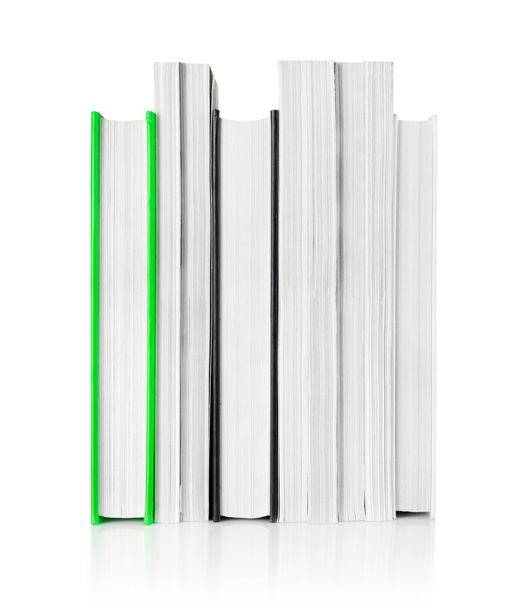 Livros sobre branco
 - Foto, Imagem
