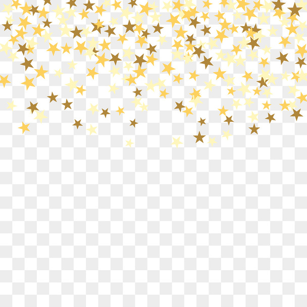 gold confetti background - Vetor, Imagem