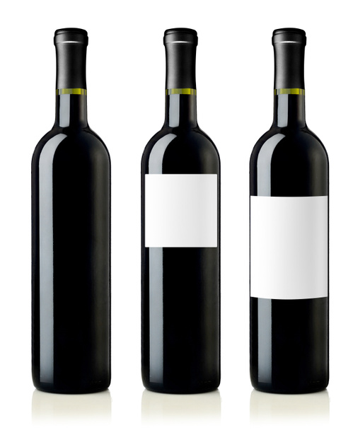 garrafas de vinho tinto
 - Foto, Imagem