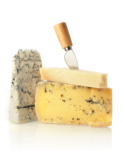 Variación de queso en blanco
 - Foto, imagen