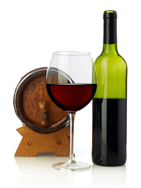şarap ve varil - Fotoğraf, Görsel