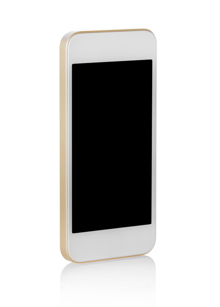 Téléphone portable sur blanc
 - Photo, image