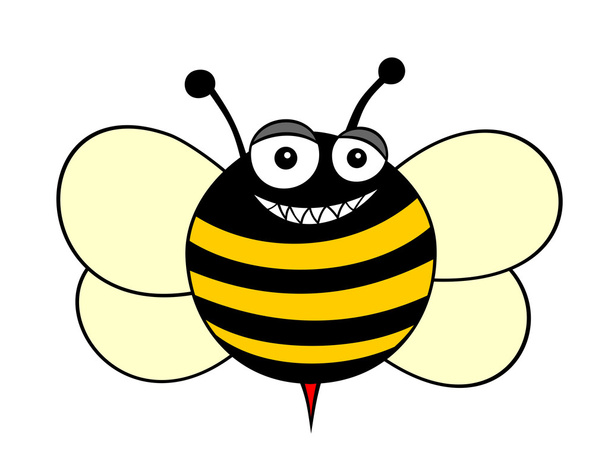 Ilustración vectorial de abejas
 - Vector, imagen