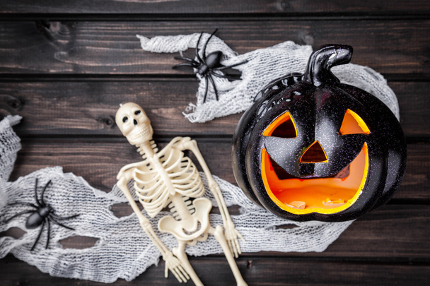 Traditional scary halloween holiday background - Foto, Imagen