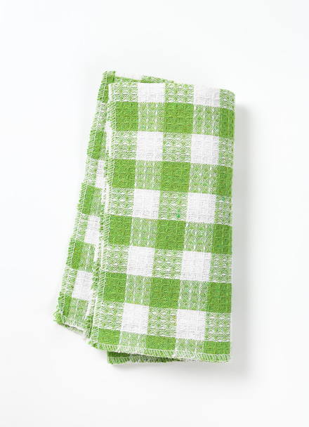 checkered dish towel - Photo, Image