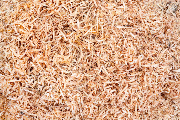 Pile of wood sawdust for background or texture - Photo, Image