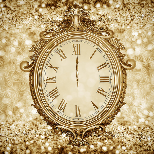 New years clock. - Photo, Image