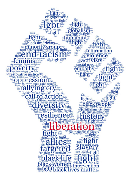Liberation Word Cloud - Vector, Image