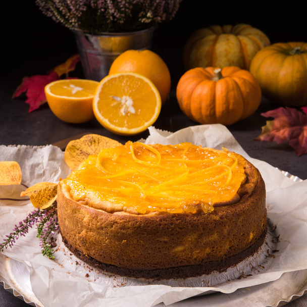 Pumpkin cheese cake - Fotografie, Obrázek