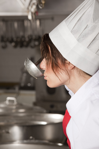 Female chef - Фото, зображення