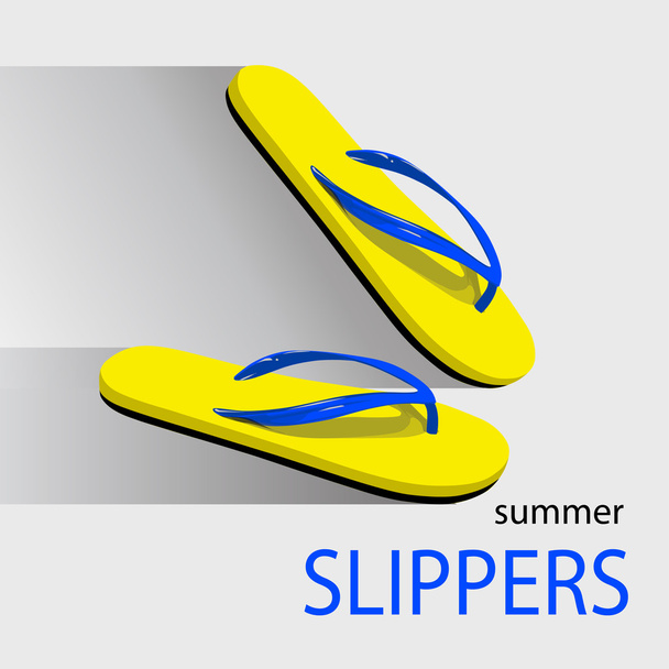 comfortable Flip Flops - Vektor, kép