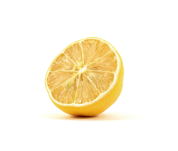 Half of lemon - isolated - Zdjęcie, obraz
